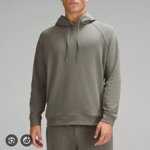 Lululemon City Sweat French-terry Hooded Sweatshirt In Grey Sage